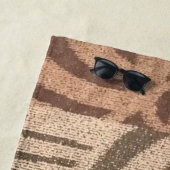 Serviette de plage de Tapis de Nashville (En situation)