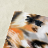 Serviette de plage de Tiger en couple (En situation)