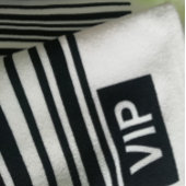 SERVIETTE DE PLAGE DE VOYAGE VIP