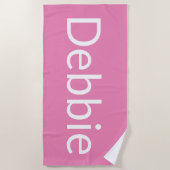 Serviette De Plage Debbie (Devant)