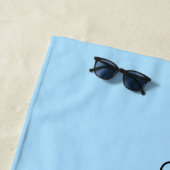 Serviette De Plage Déclaration de la mode présidentielle Abraham Linc (En situation)