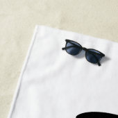Serviette De Plage Déclaration de mode présidentielle d'Abraham (En situation)