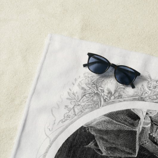 Serviette De Plage Déclaration d'indépendance : Projet de loi de 2 $, (En situation)