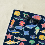 Serviette de plage Deep Waters (En situation)