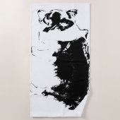 Serviette De Plage Défiler dans la découverte (Devant)