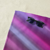 Serviette De Plage Dégradé Ombre rose (En situation)