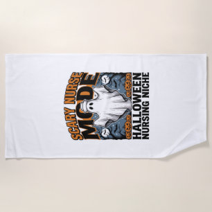 Serviette De Plage Déguisement d'infirmière effrayante Halloween Chem