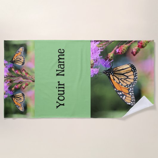 Serviette De Plage Déjeuner monarque (Devant)