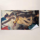 Serviette De Plage Delacroix - La Liberté guidant le peuple Gros plan (Devant)