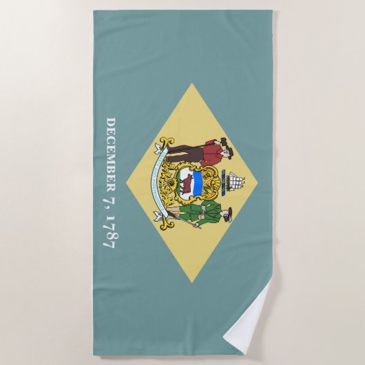 Serviette De Plage Delaware (Devant)