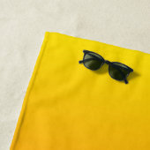 Serviette de plage délicieuse de Kanji Sunset (En situation)