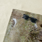 Serviette de plage d'Elk (En situation)