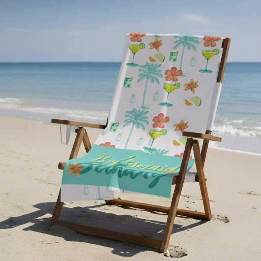 Serviette De Plage Demoiselle d'honneur de voile tropical de Margarit