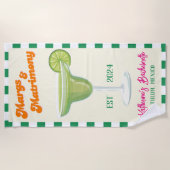 Serviette De Plage Demoiselles d'honneur et mariage Fête de demoisell (Devant)