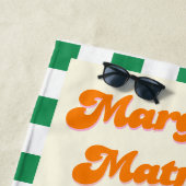 Serviette De Plage Demoiselles d'honneur et mariage Fête de demoisell (En situation)