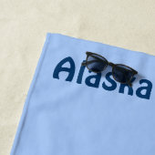 Serviette De Plage Denali (Mt. McKinley) (En situation)