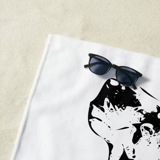 Serviette De Plage Dérive, ne te dépêche pas (En situation)