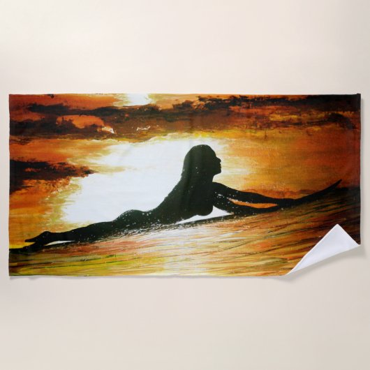 Serviette De Plage Dernier appel (Devant)