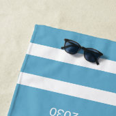 Serviette De Plage Dernier Toast Sur la côte Bachelorette (En situation)