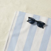 Serviette De Plage Dernier Toast Sur La Côte Bleu Dusty (En situation)