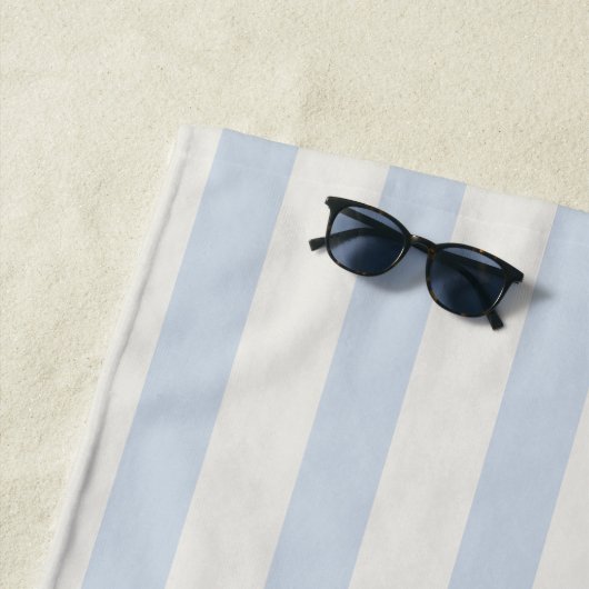 Serviette De Plage Dernier Toast Sur La Côte Bleu Dusty (En situation)