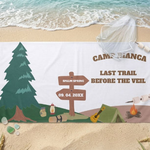 Serviette De Plage Dernière aventure avant la fête d'enterrement de v
