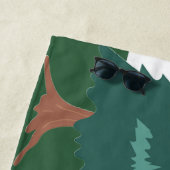 Serviette De Plage Dernière randonnée avant la fête d'enterrement de  (En situation)