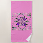 Serviette De Plage Dernières Avoir une belle journée lumineuse (Devant)