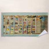 Serviette De Plage Des cadeaux superbes pour les amateurs de livres (Devant)