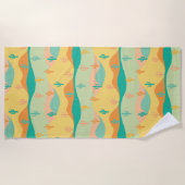 Serviette De Plage Désert (Devant)