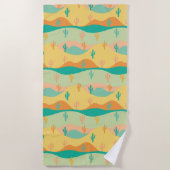 Serviette De Plage Désert (Devant)