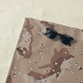 Serviette De Plage Desert Camo (En situation)