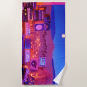 Serviette De Plage Desert Music Studio (Devant)