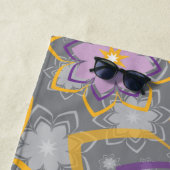 Serviette De Plage Design floral 10 (En situation)