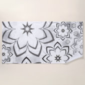 Serviette De Plage Design floral 11 (Devant)