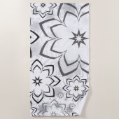 Serviette De Plage Design floral 11 (Devant)