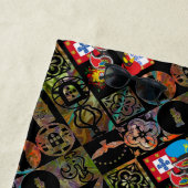 Serviette De Plage Design portugais (En situation)