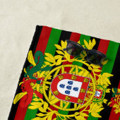 Serviette De Plage Design portugais (En situation)