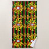 Serviette De Plage Design portugais (Devant)
