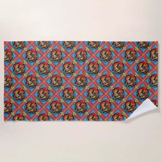 Serviette De Plage Design portugais (Devant)