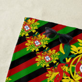Serviette De Plage Design portugais (En situation)
