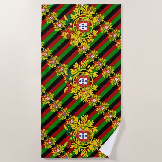 Serviette De Plage Design portugais (Devant)