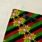 Serviette De Plage Design portugais (En situation)