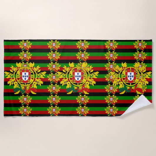 Serviette De Plage Design portugais (Devant)