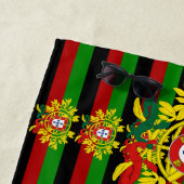 Serviette De Plage Design portugais (En situation)