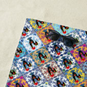Serviette De Plage Design portugais (En situation)
