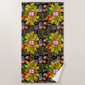 Serviette De Plage Design portugais (Devant)