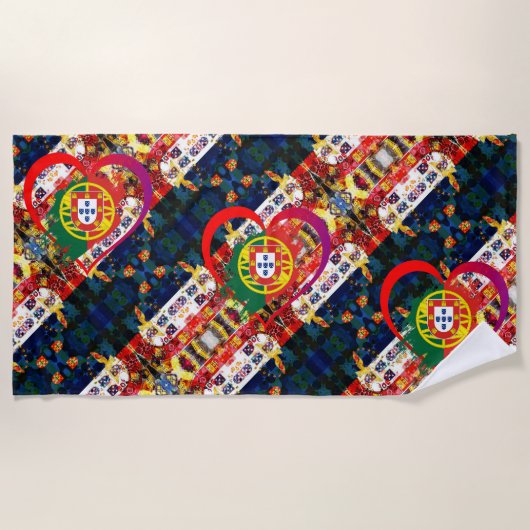 Serviette De Plage Design portugais (Devant)
