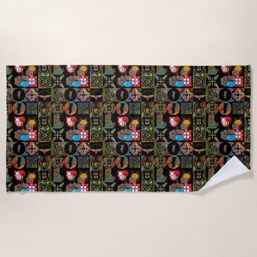 Serviette De Plage Design portugais (Devant)