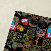 Serviette De Plage Design portugais (En situation)